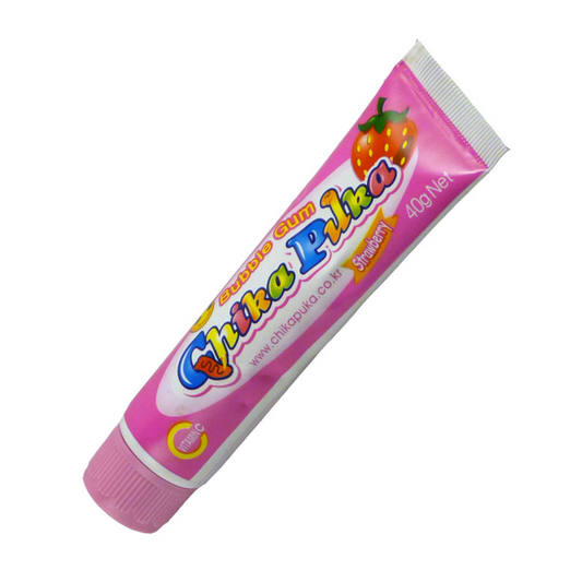 CHIKA PUKA GUM STRAWBERRY 40G