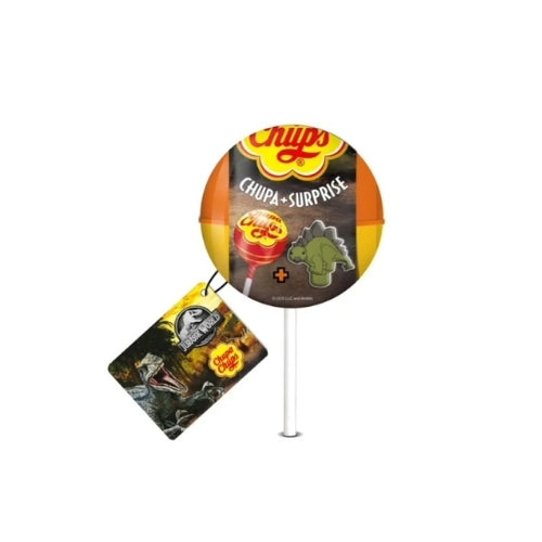 CHUPA CHUPS SURPRISE JURASSIC WORLD 12G