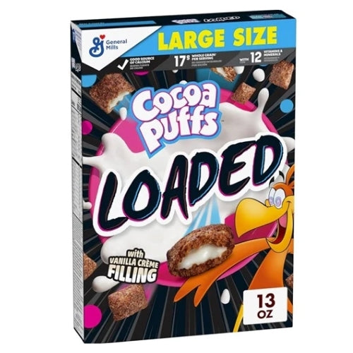 COCOA PUFFS LOADED CEREAL 368G