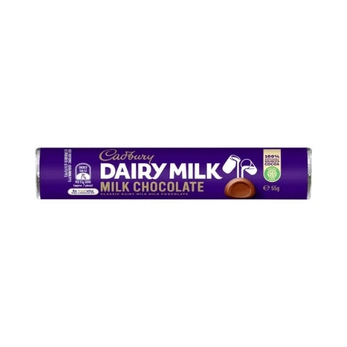 DAIRY MILK ROLLS 55G