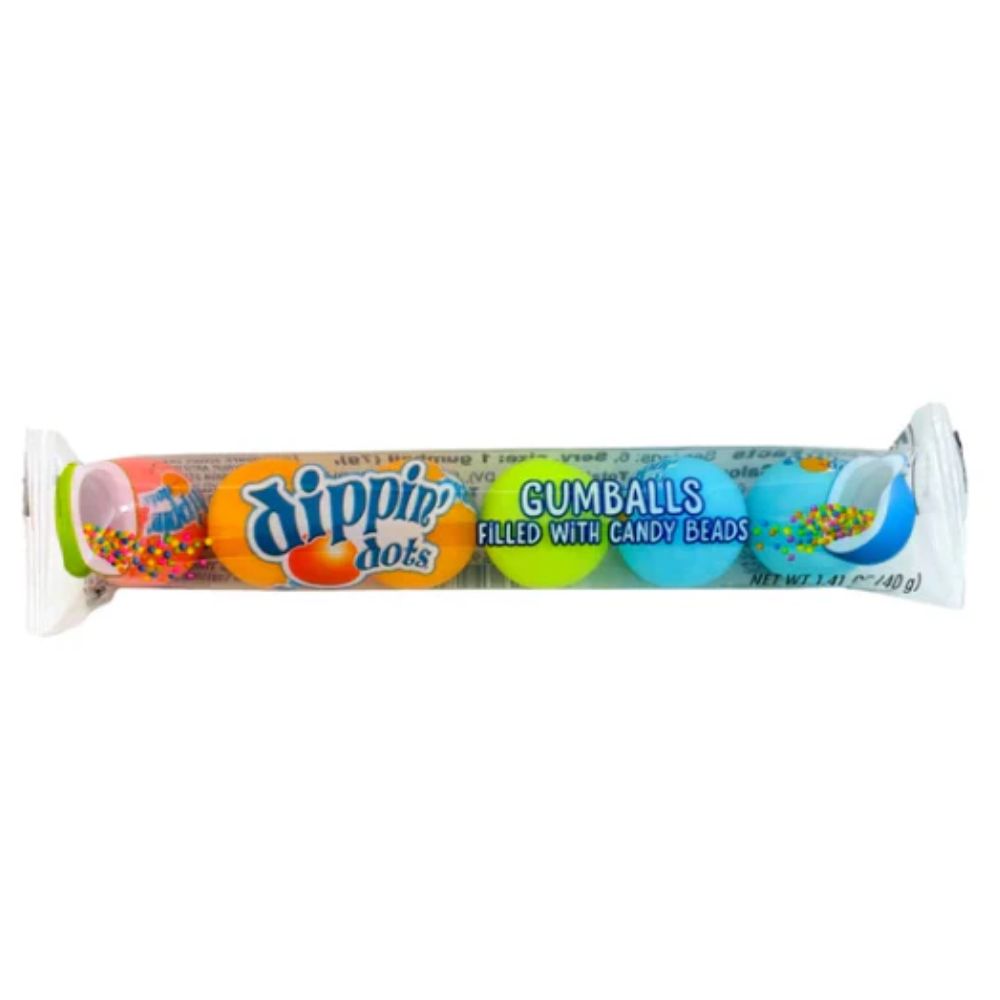 Dippin' Dots - Filled Gumballs with Candy Beads 40g