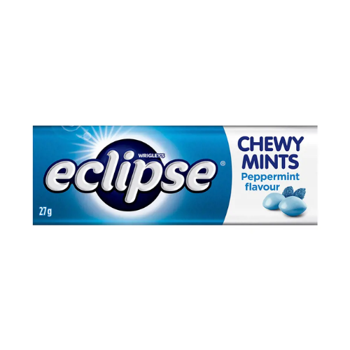 ECLIPSE CHEWY MINTS PEPPERMINT 27G