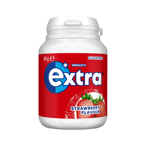 EXTRA BOTTLE STRAWBERRY 64G