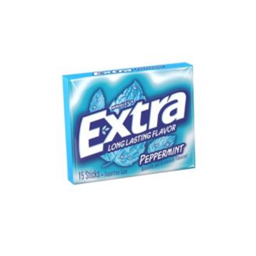 EXTRA PEPPERMINT 15 STICKS