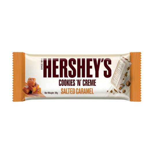 HERSHEYS SALTED CARAMEL BAR 38G