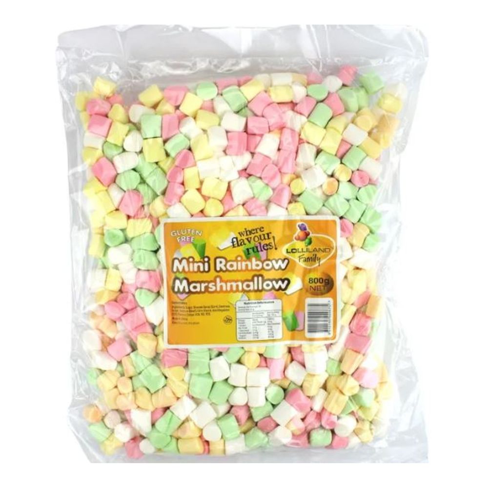 LOLLILAND RAINBOW MINIMALLOW 800G