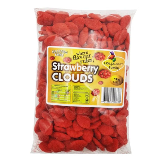 LOLLILAND STRAWBERRY CLOUDS  1KG
