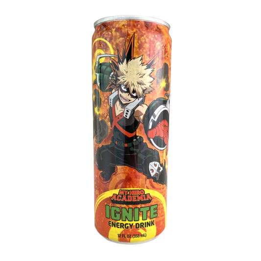 MY HERO ACADEMIA BAKUGO IGNITE ENERGY DRINK 355ML