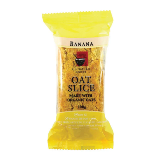 OAT SLICE BANANA 100G
