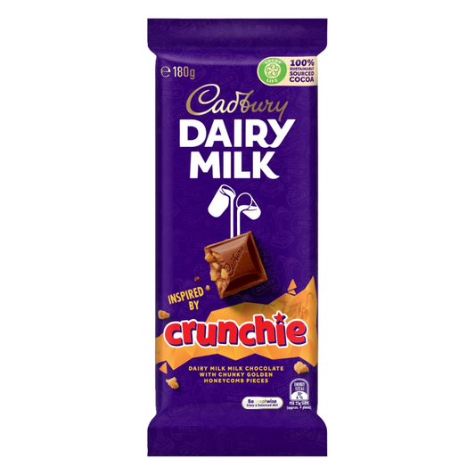PACKED WITH CRUNCHIE BLOCKS 180G