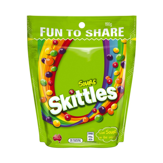 SKITTLES SOURS 190G