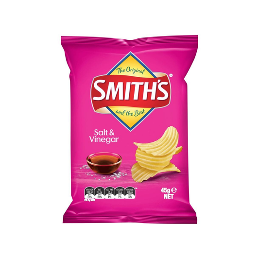 SMITHS SALT & VINEGAR 45G