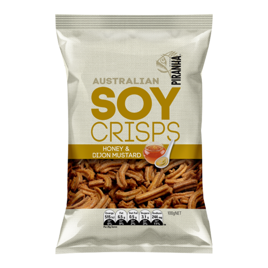 SOY CRISPS HONEY DIJON 100G