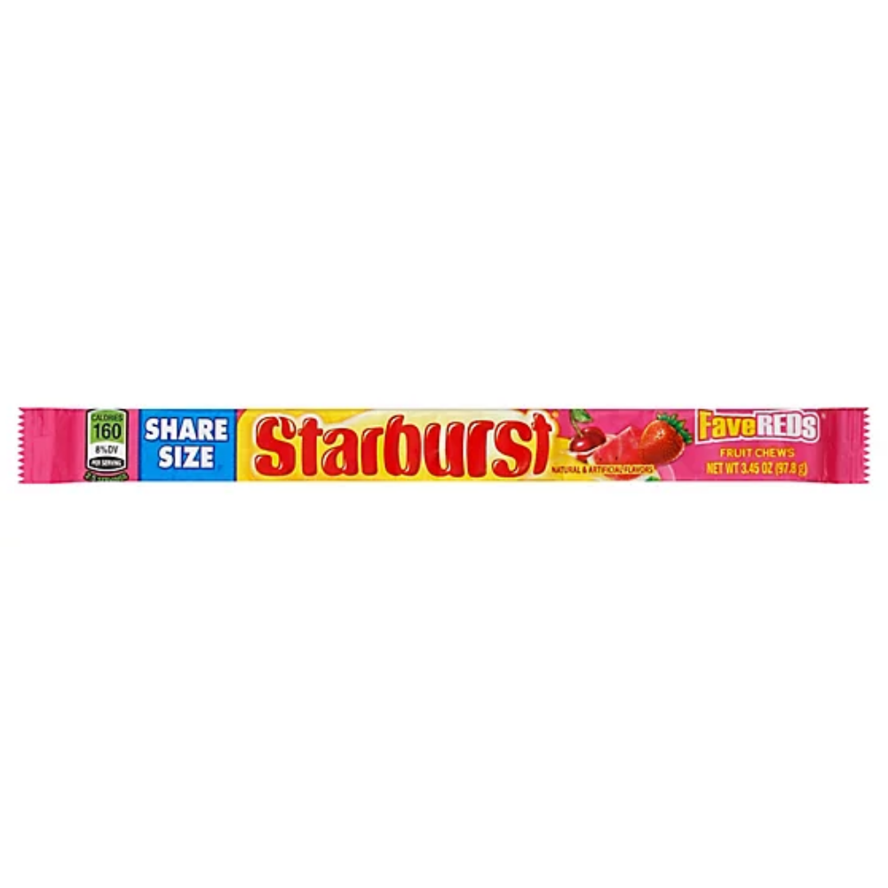 STARBURST STICK FAVEREDS SHARE SIZE 97.8G