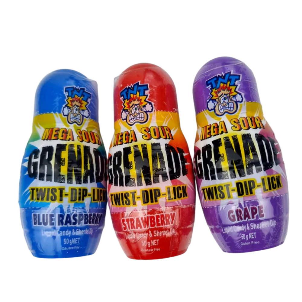 TNT MEGA SOUR GRENADE 50G