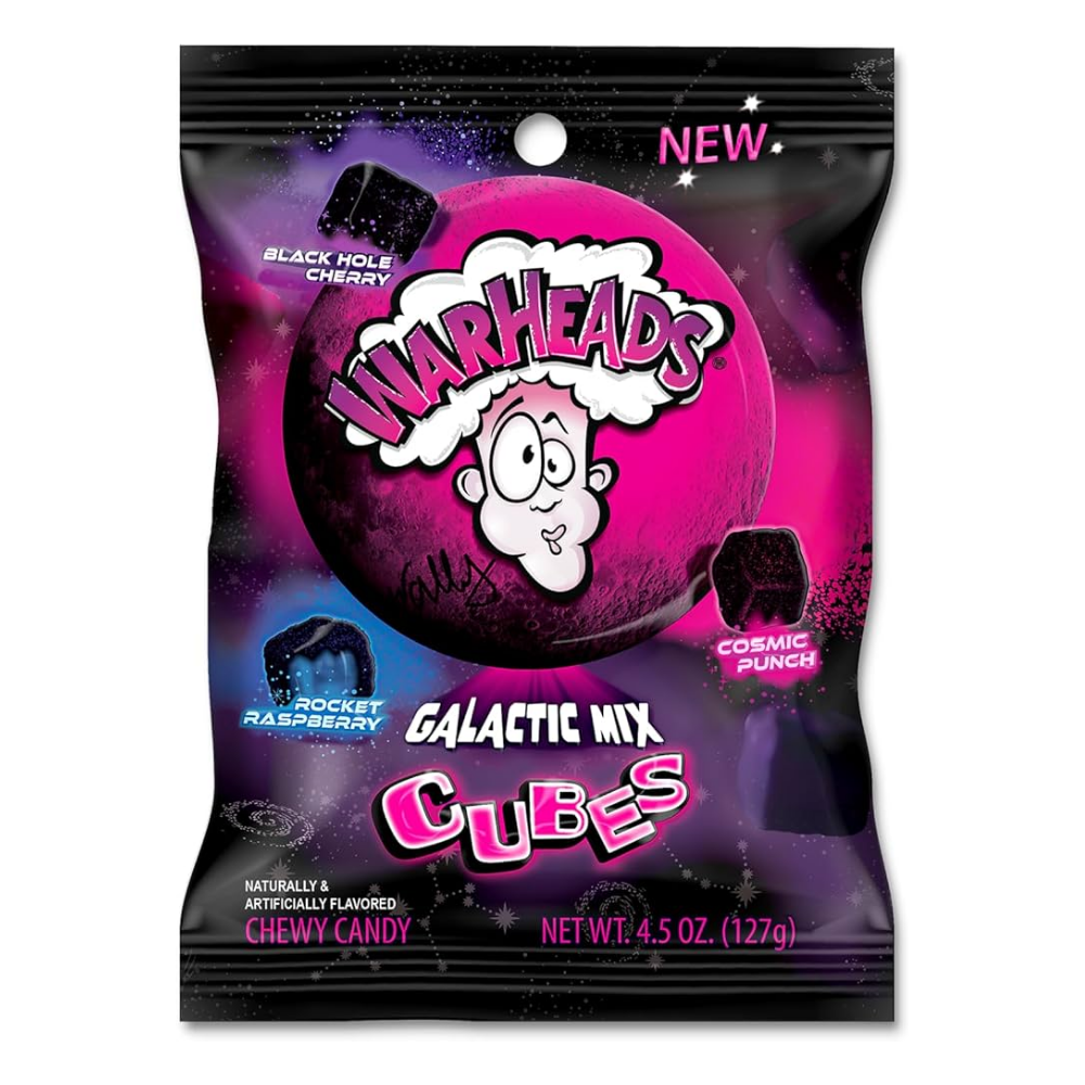 WARHEADS GALACTIC CUBES 127G