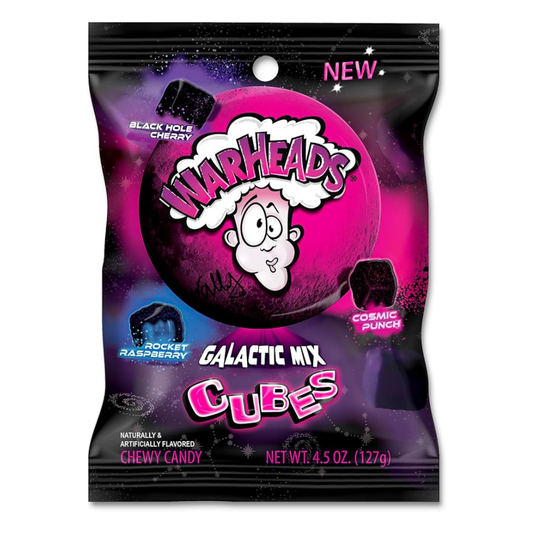 WARHEADS GALACTIC CUBES 127G