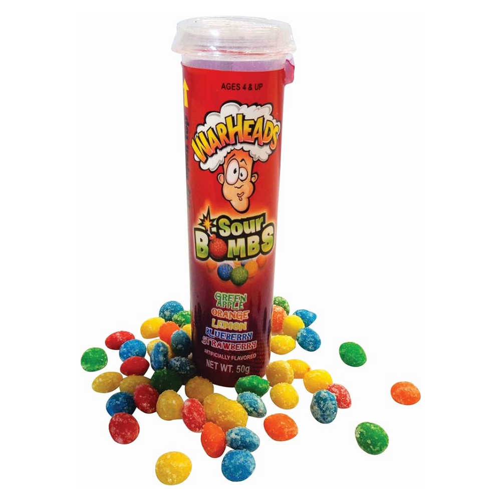 WARHEADS SOUR BOMBS 50G