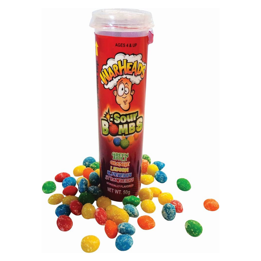 WARHEADS SOUR BOMBS 50G