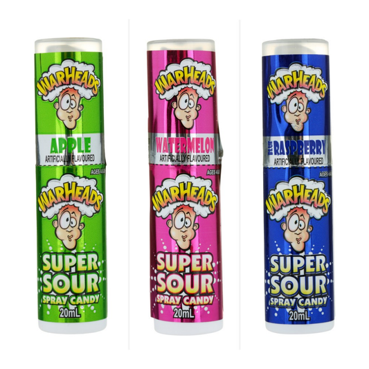 WARHEADS SUPER SOUR SPRAY CANDY 20ML