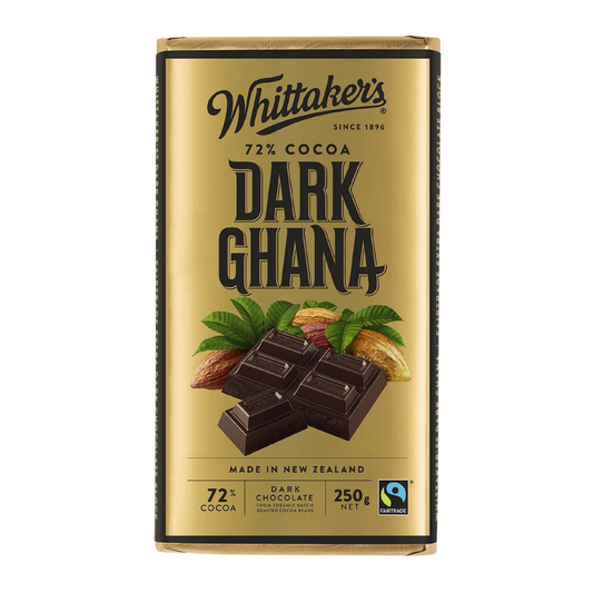 WHITTAKER'S BLOCK DARK GHANA  250G