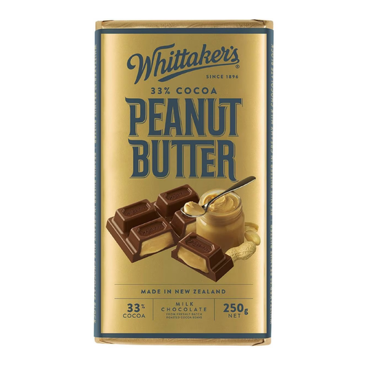 WHITTAKER'S BLOCK PEANUT BUTTER  250G