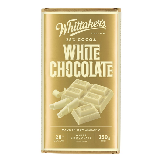 WHITTAKER'S BLOCK WHITE CHOCOLATE  250G