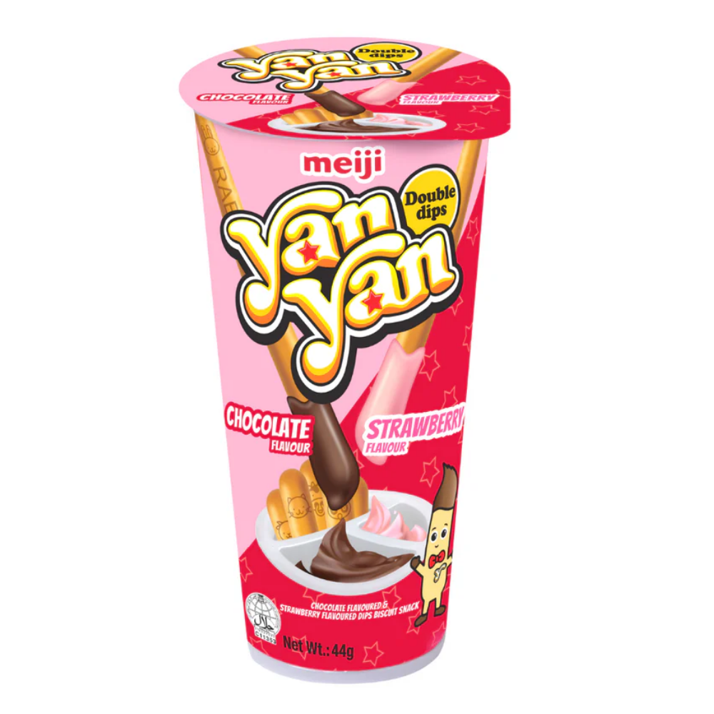 YAN YAN CHOC STRAWBERRY 50G