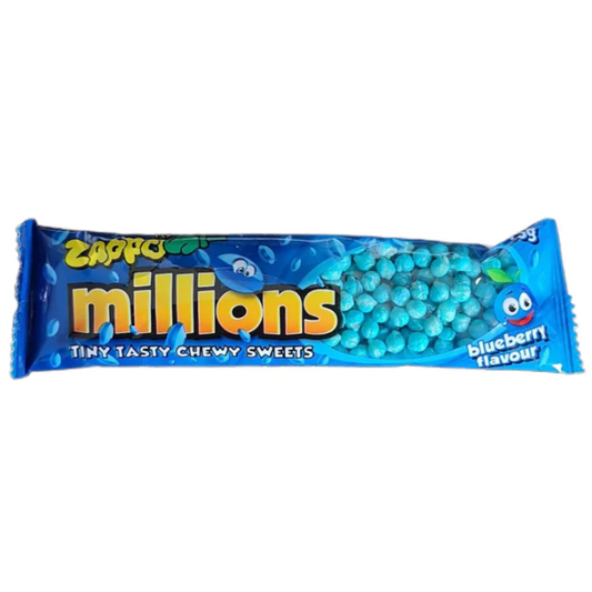 ZAPPO MILLIONS BLUEBERRY 75G