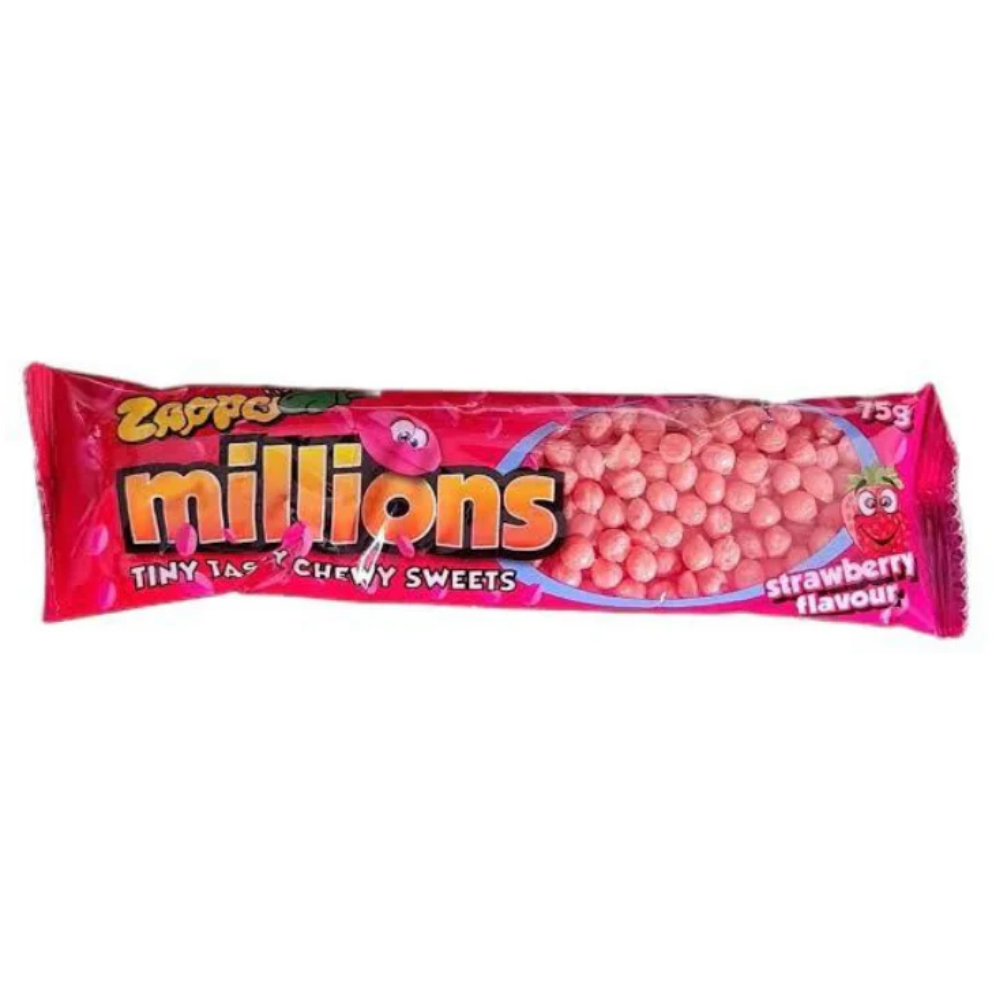 ZAPPO MILLIONS STRAWBERRY 75G