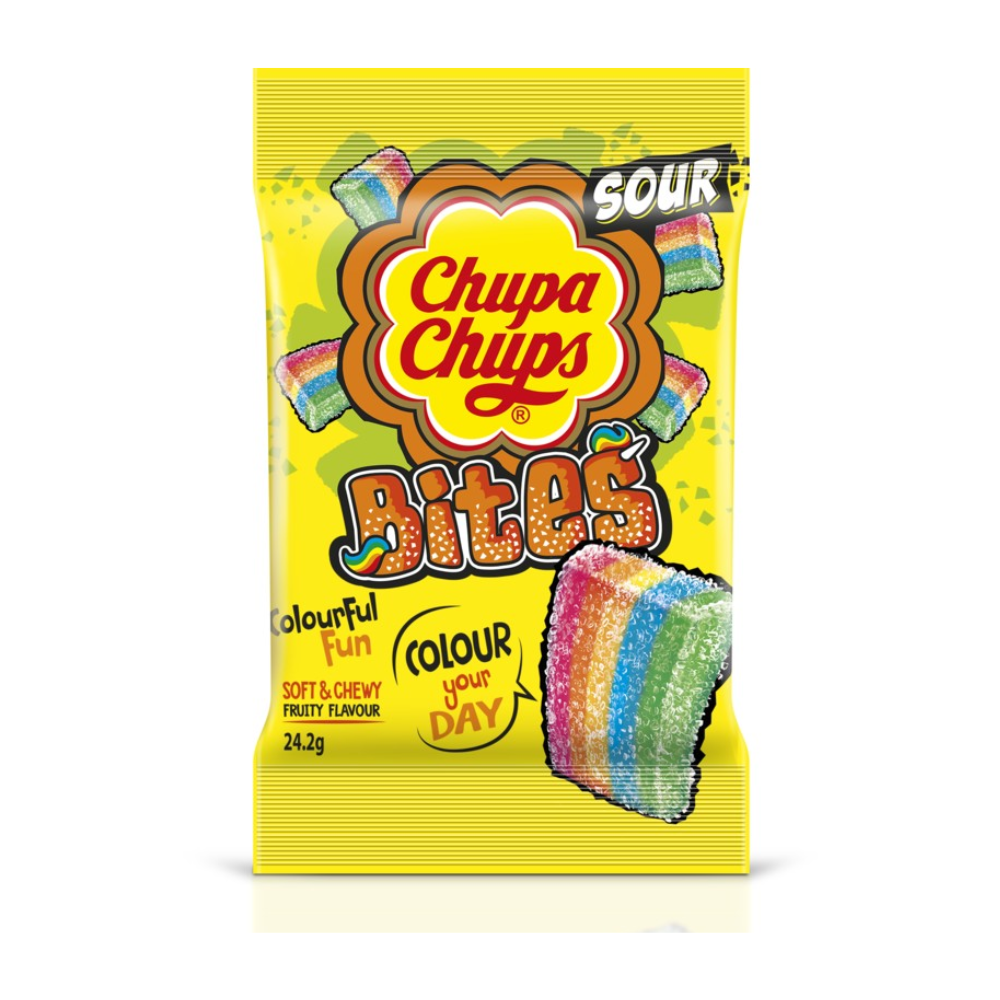 CHUPA CHUPS SOUR BITES 24.2G