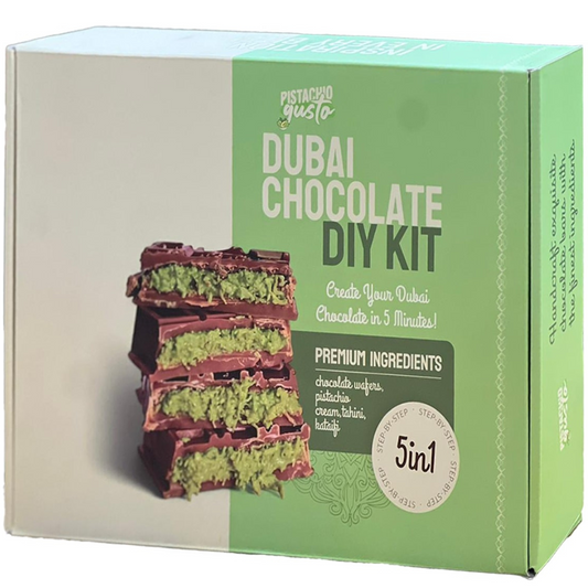 5 IN 1 DIY DUBAI CHOCOLATE KIT PISTACHIO GUSTO